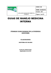 guias de medicina interna - Centro Médico La Samaritana Ltda