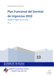 Plan Funcional del Servicio de Urgencias 2010