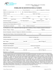 formulario de inscripcion para el paciente