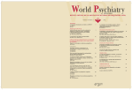 Volumen 10, Número 1 - World Psychiatric Association
