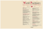World Psychiatry 2011:10:165-174