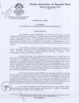 Acuerdo 01/2009, Instructivo del Sistema de referencia y