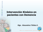 Intervención Kinésica en pacientes con Demencia
