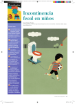 Incontinencia fecal en niños - Anales de Pediatría Continuada