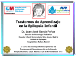 Trastorno de aprendizaje en el niño con epilepsia. J.J. García Peñas