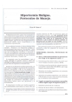 Hipertermia Maligna, Protocolos de Manejo.