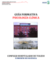 gft-psicologia clinica 2015 - Complejo Hospitalario de Toledo