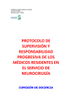 Protocolo supervision Neurocirugia