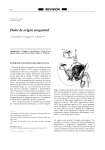 Dolor de origen urogenital - Revista de la Sociedad Española del
