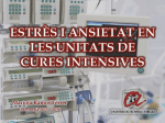 ESTRÈS I ANSIETAT EN LES UNITATS DE CURES INTENSIVES