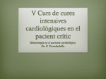 V Curs de cures intensives cardiològiques en el pacient crític