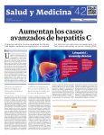 Aumentan los casos avanzados de hepatitis C