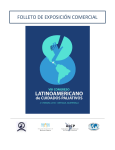 folleto de exposición comercial - Asociación Latinoamericana de