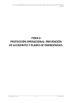 tema 6 protección operacional: prevención de accidentes y planes