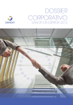 Dossier Corporativo Sanofi en España 2012