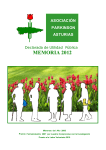 memoria 2012 - Asociación Parkinson Asturias