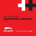 Salud Mental y Adicciones - Municipalidad de San Martín