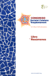PDF Libro de resúmenes - Societat Catalana de Trasplantament