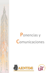 Libro de Ponencias y Comunicaciones
