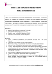 oferta de empleo en reino unido para enfermeros/as