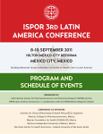 iSpor 3rd latin america conference
