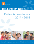 Healthy Kids Evidence of Coverage