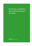 Estrategia en diabetes - Ministerio de Sanidad, Servicios Sociales e