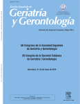 56 Congreso de la Sociedad Española de Geriatría y Gerontología
