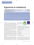 Ergonomia en Endodoncia.