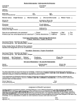 Patient Information / Información Del Paciente Marital status: Single