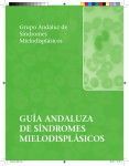 GUÍA ANDALUZA DE SÍNDROMES MIELODISPLÁSICOS