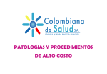 ALTO COSTO - Colombiana de Salud