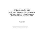 práctica basada en evidencia - Recinto de Arecibo