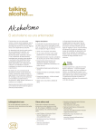 El alcoholismo hoja informativa – Descargar PDF 0.05Mb