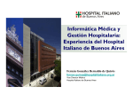 2005 2010 - Hospital Italiano de Buenos Aires
