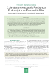 Colangiopancreatografía Retrógrada Endoscópica en Pancreatitis