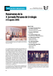 15 Resumen de jornadas ok - Sociedad Peruana de Urologia
