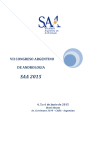 VII Congreso Argentino de Andrología SAA 2015