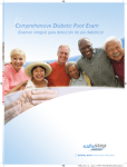 Comprehensive Diabetic Foot Exam