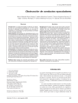 Obstrucción de conductos eyaculadores (PDF Available)