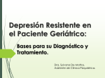 Depresión Resistente en el Paciente Geriátrico