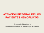 Atención integral del paciente con hemofilia