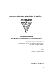 Asociación Colombiana de Facultades de Medicina Documento