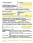 Authorization for use or disclosure of patient health information