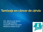 Dra. María José Ibarra Oncóloga Médica Hospital CIMA San José