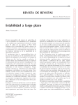 Estabilidad a largo plazo - Revista Española de Ortodoncia