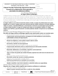 Patient Provider Partnership Agreement (Spanish)