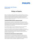 Información de Prensa Philips en España
