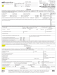 Report of Illness or Injury form, form 801