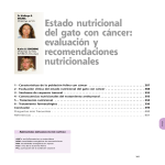 Cap. 11 - Estado nutricional del gato con cáncer: evaluación y